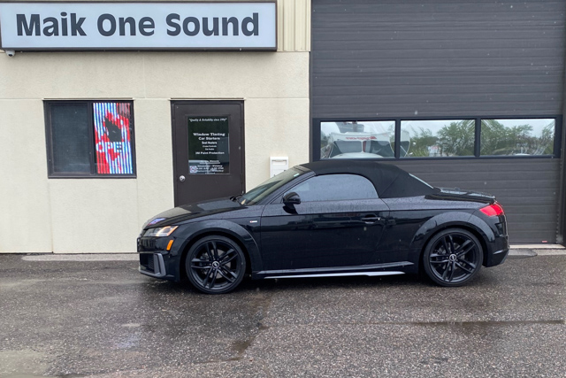 2019 Audi TT Conv with showroom-quality window tint in North Bay